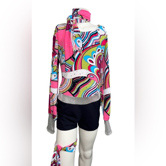 🪩Kids Hip Hop Dance Costume - Picture 3 of 11